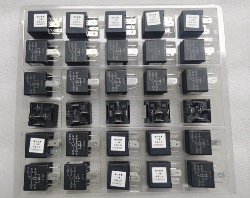 Hella Relay 4RD 933 332-09 5 PIN 24V Máquina de Construção Peças Sobressalentes 10/20A Para SANY