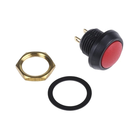 60319749 Interruptores de botão de pressão 59-512 RS 248-8907 400mA 32V VERMELHO (ITW) SPST para SANY Reacher Stacker