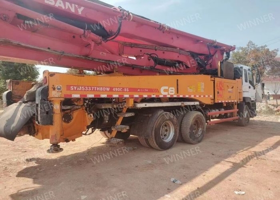 Caminhão bomba de concreto usado 2016 SANY 3 eixos SYM5339THBDW 490C-8S