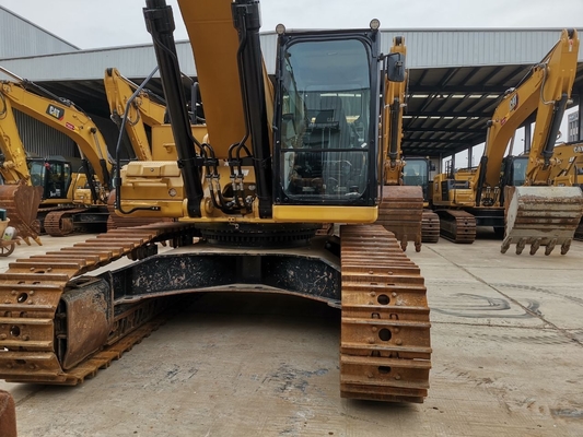 Escavadeira usada CAT 350 309kw potência do motor escavadeira de segunda mão