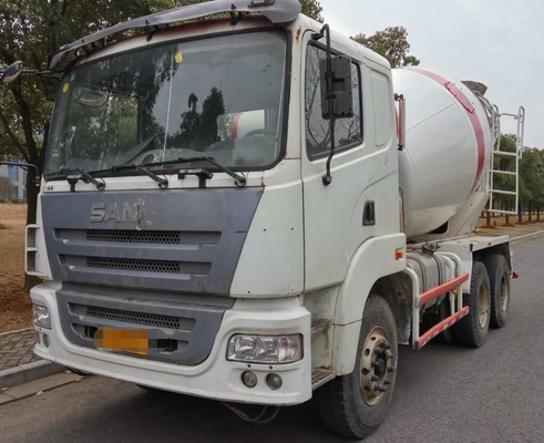 Caminhão misturador de segunda mão 2019 Sany 12Cubic Capacidade 10200×2530×3990mm
