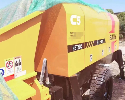 Caminhão bomba de concreto usado 2018 HBT50C 40m3/A 6051X2068X2215mm