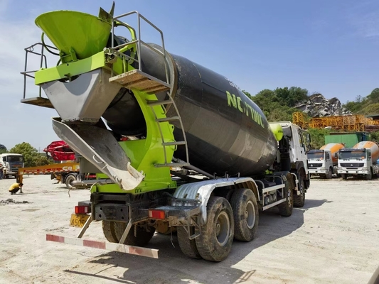 Caminhão betoneira Zoomlion usado, fabricação de caminhões betoneiras de segunda mão 2018