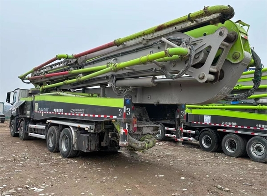 2021 Zoomlion 62M Caminhão de bomba de concreto usado com chassi BENZ