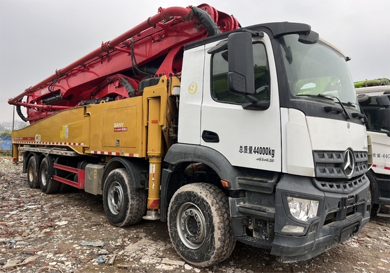 2020 SANY 56m caminhão de bomba de concreto usado com chassi Benz