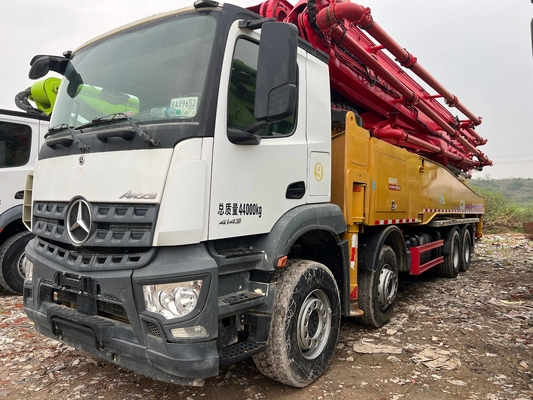 2020 SANY 56m caminhão de bomba de concreto usado com chassi Benz