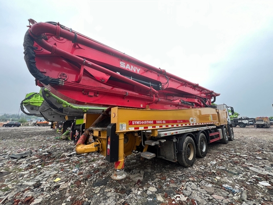 2020 SANY 56m caminhão de bomba de concreto usado com chassi Benz
